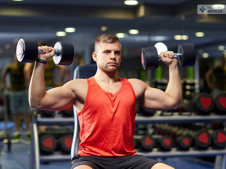 Perform Shoulder Press Without Shoulder Press Machine